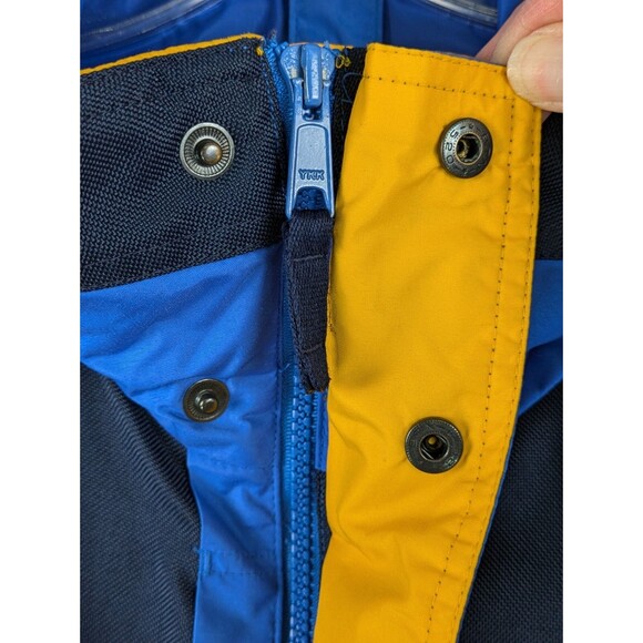 Columbia Mens Bugaboo Interchange Jacket OUTER SHELL Large Blue Yellow - Picture 5 of 16